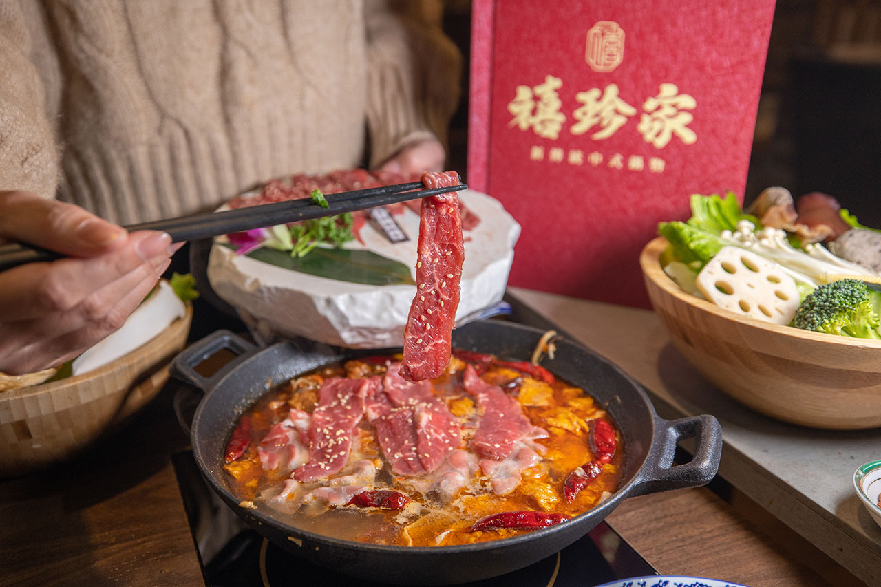 台中南屯美食禧珍家-京品手切鍋物
