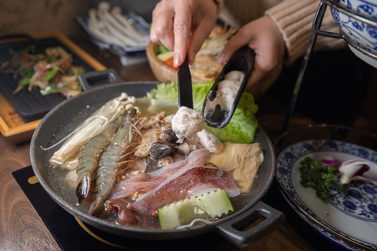 台中南屯美食禧珍家-京品手切鍋物