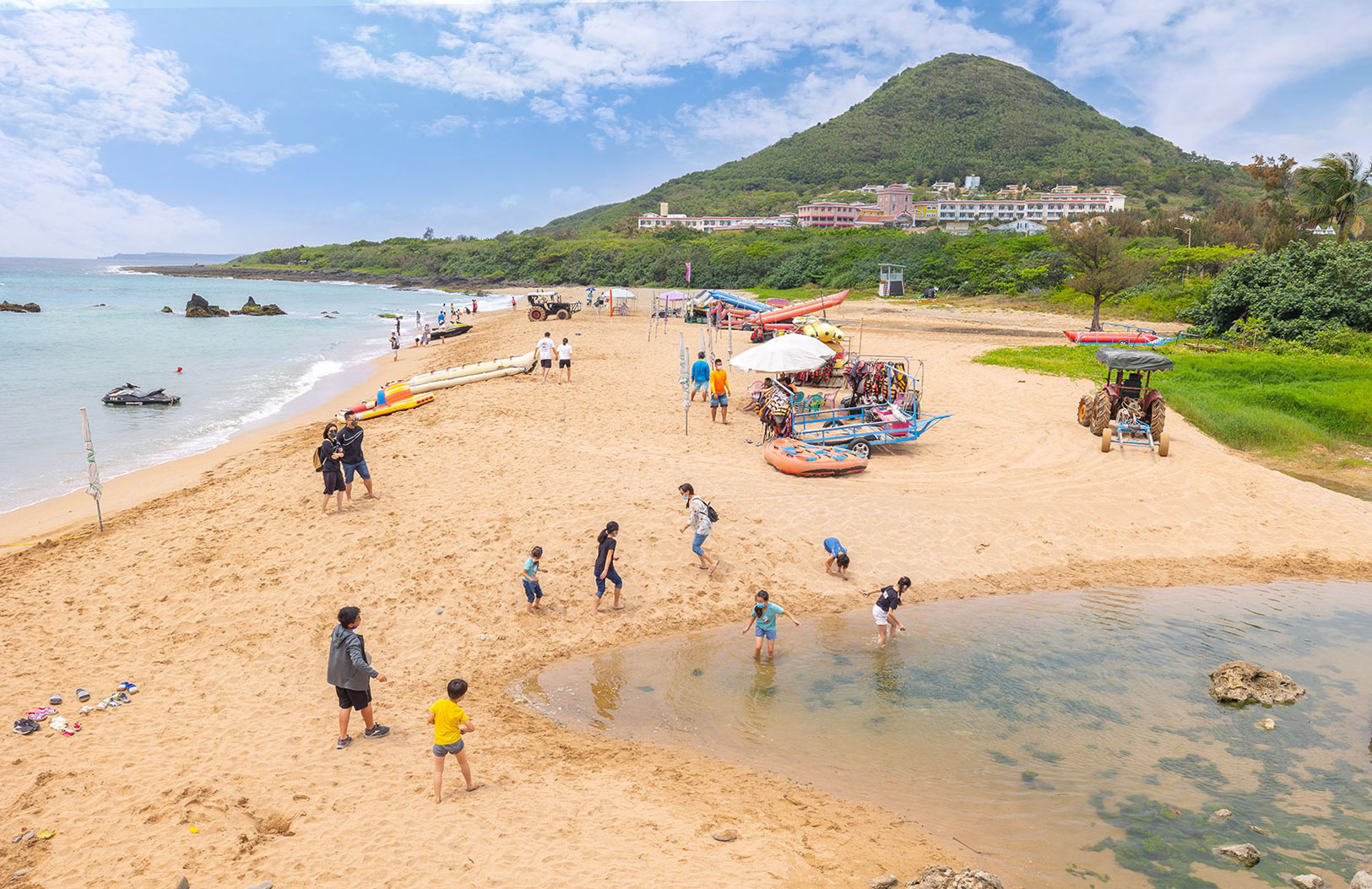 船帆石小沙灘(船帆石海岸