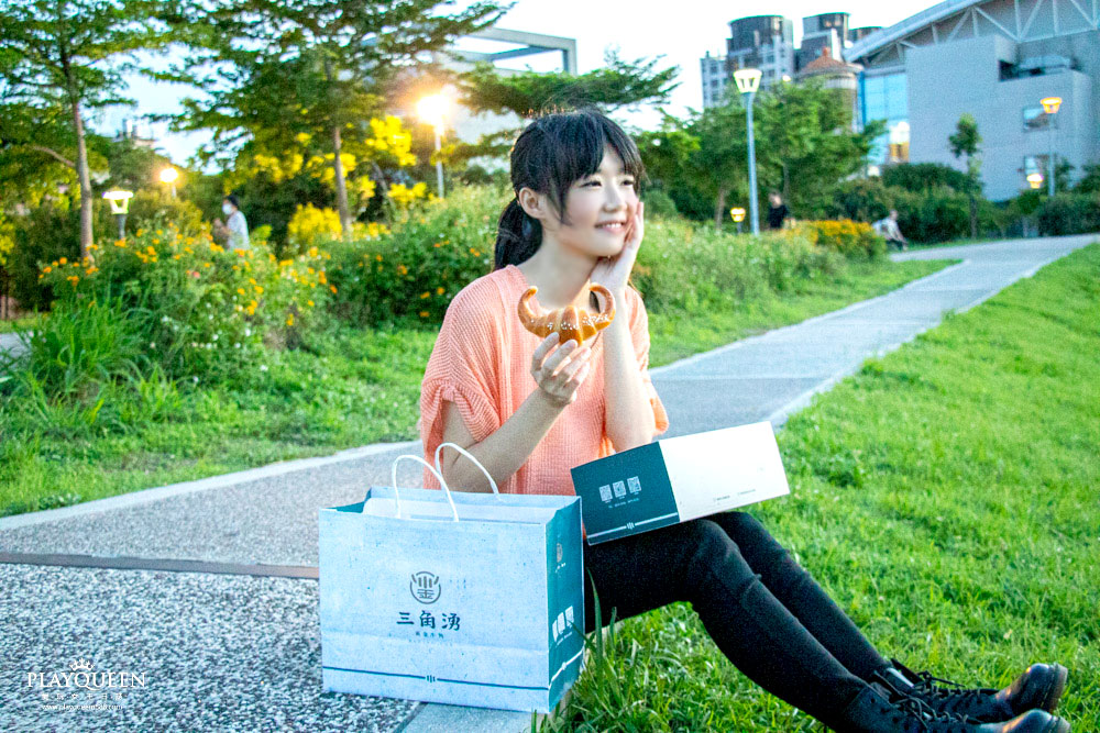 三角湧金牛角