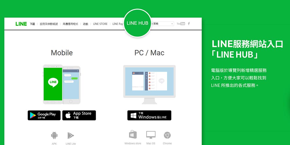 LINE HUB